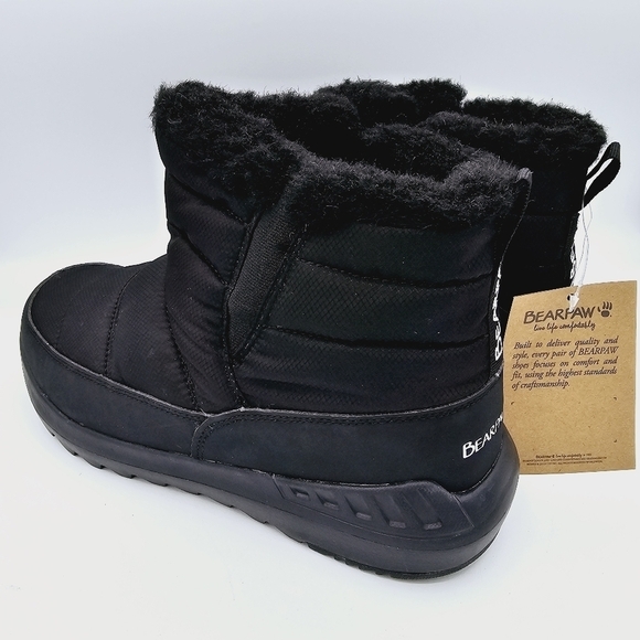 Bearpaw Black Puffy Boot Women's Snow Boots NWT, size 9 - Picture 3 of 15